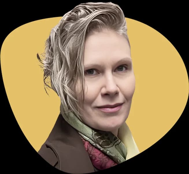 Porträtt av Ingela Holmqvist