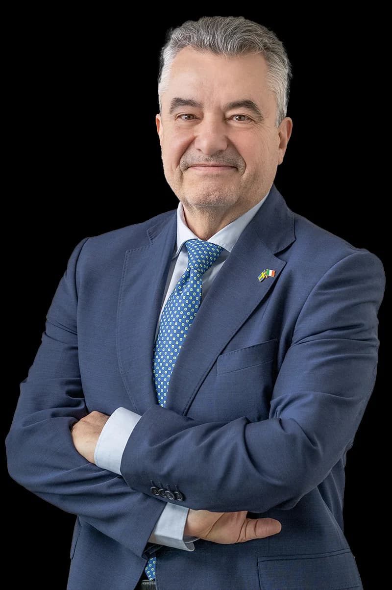 Porträtt av Massimo Caiazza