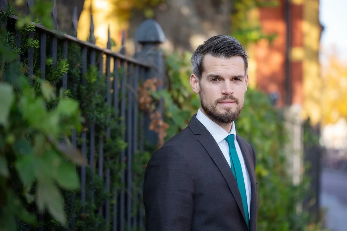 Porträtt av Daniel Svensson