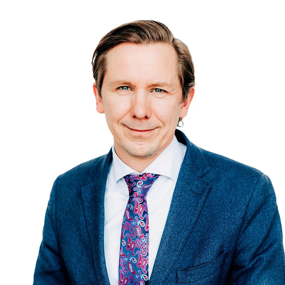 Porträtt av Fredrik Kron