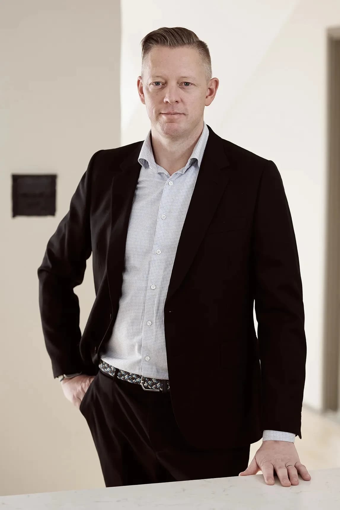 Porträtt av Fredrik Christiansson