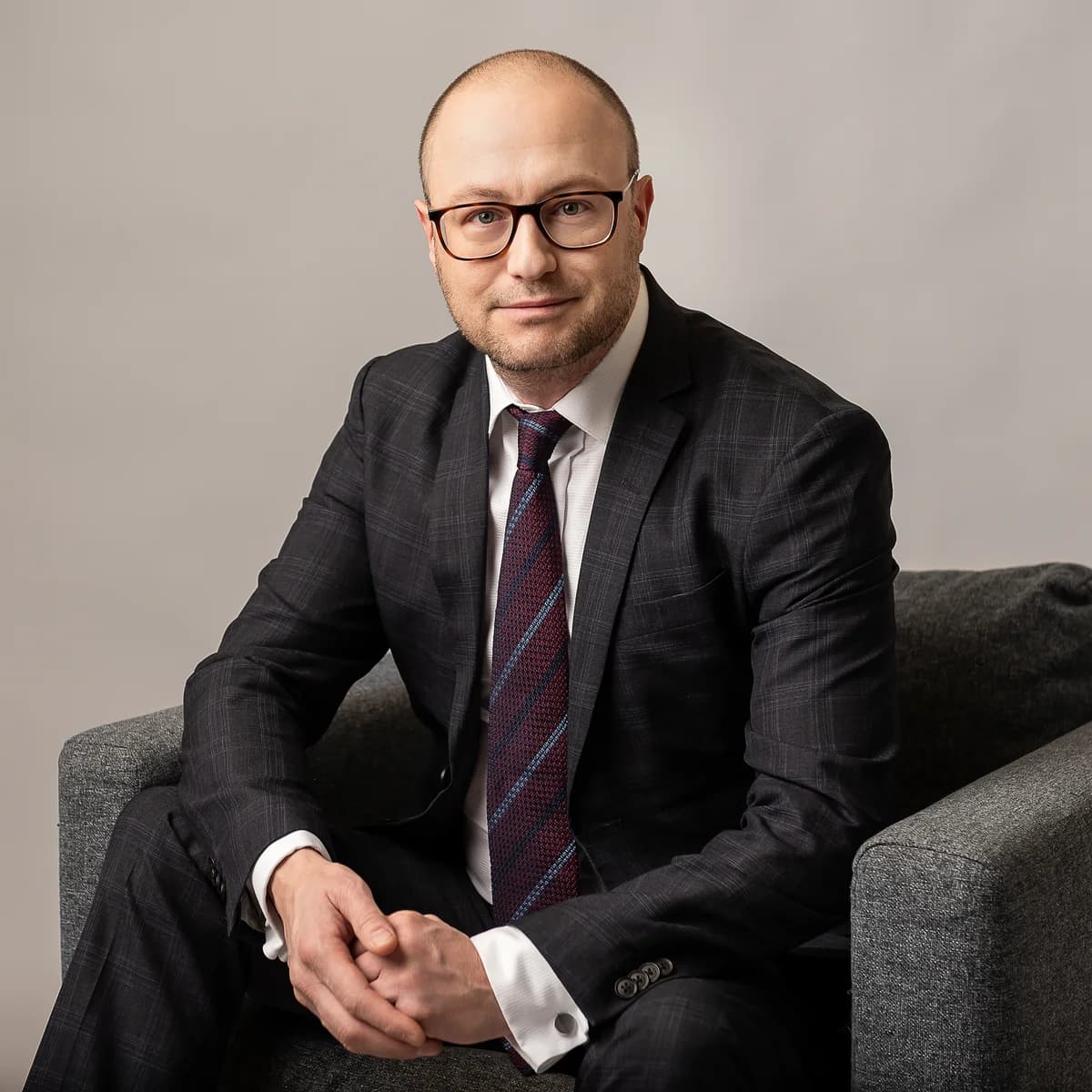 Porträtt av Walter Sköldstam
