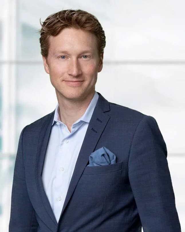 Porträtt av Oskar Gentele