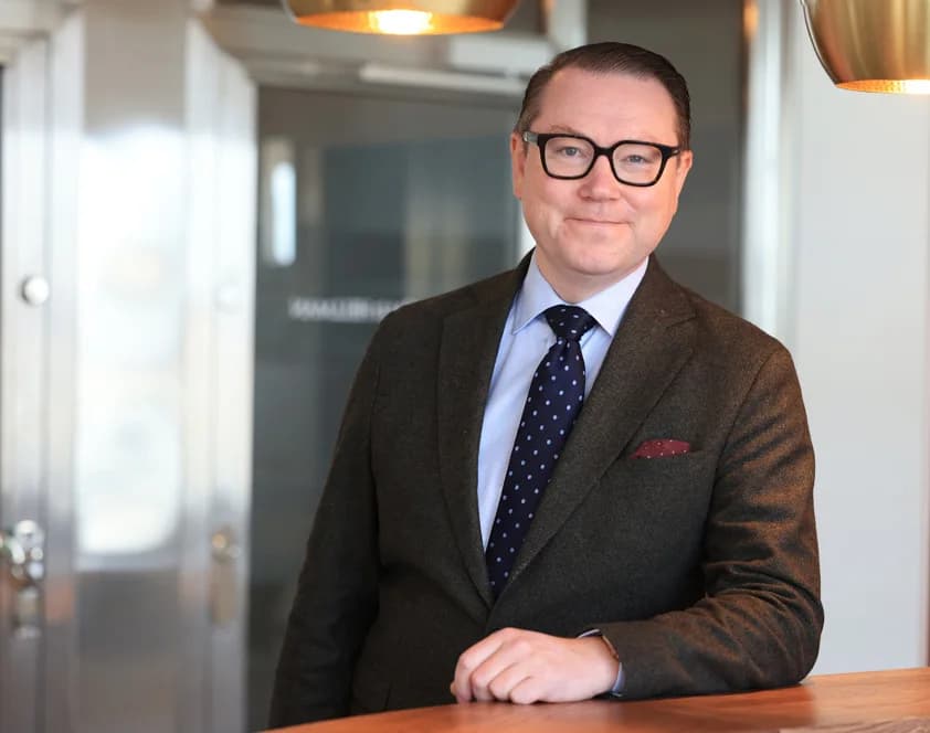 Porträtt av Fredrik Engström
