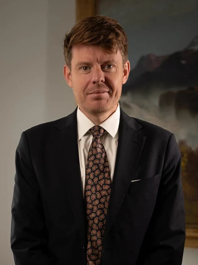Porträtt av Gunnar Svedberg