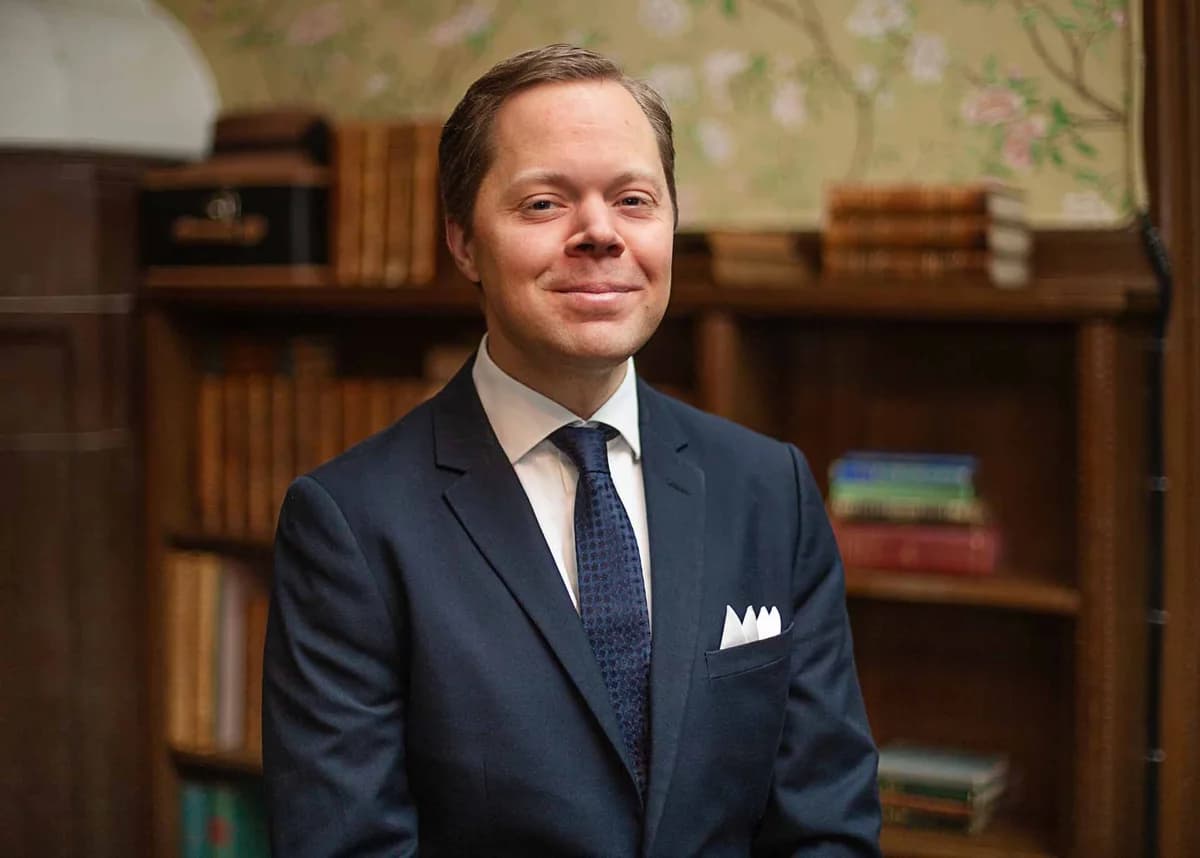 Porträtt av Carl Gärde
