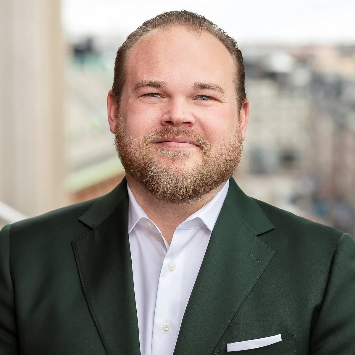Porträtt av Johan Grenefalk