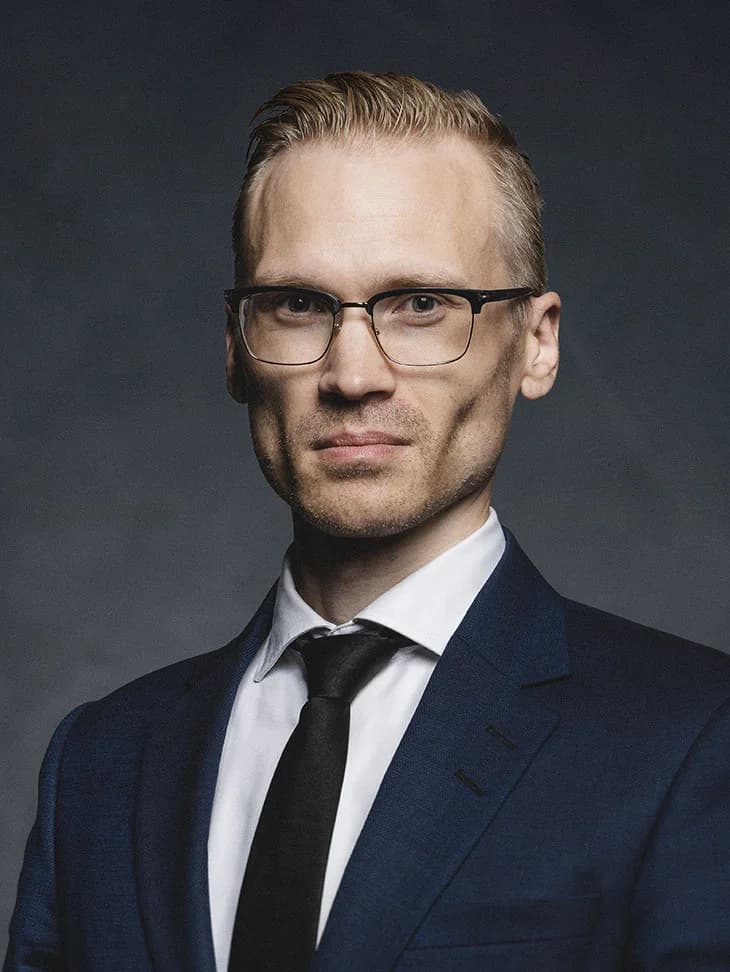 Porträtt av Gustav Eriksson