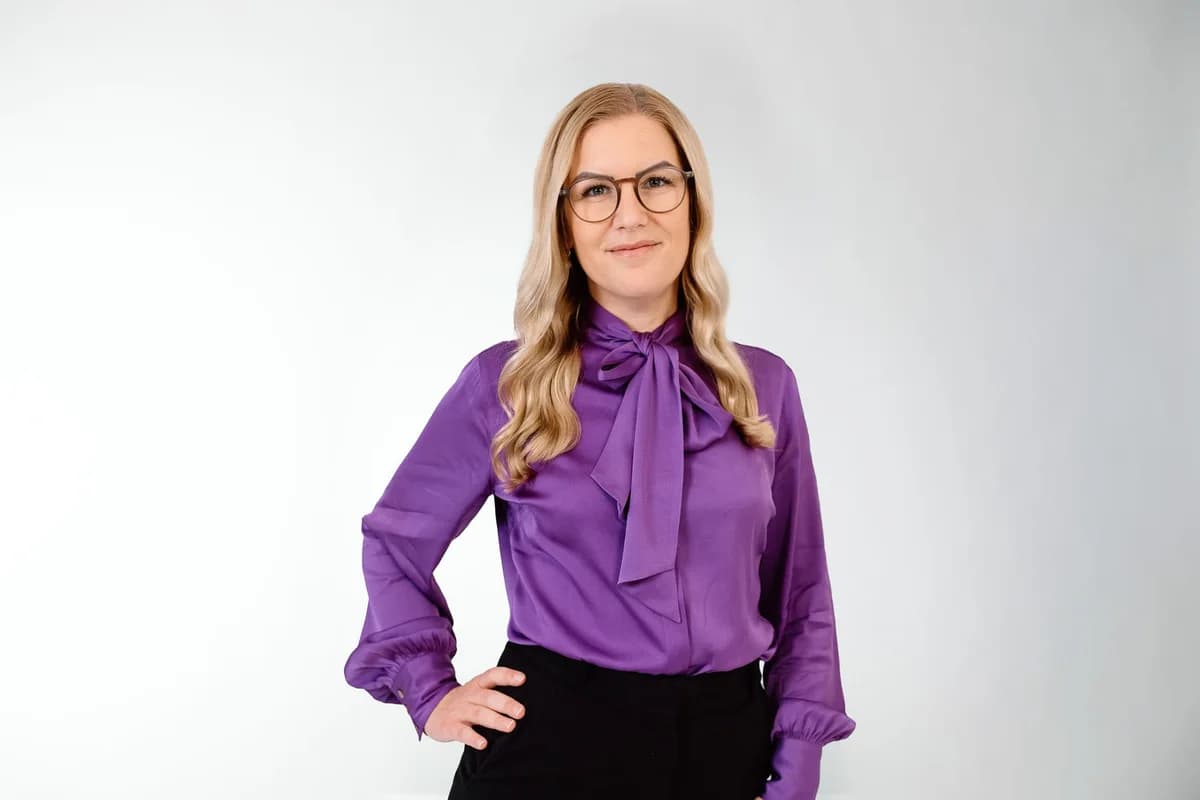 Porträtt av Malin Sanderson