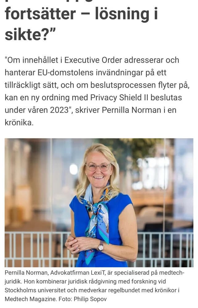 Porträtt av Pernilla Norman