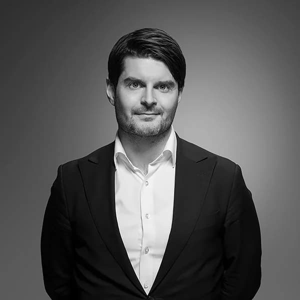 Porträtt av Gustaf Larsson