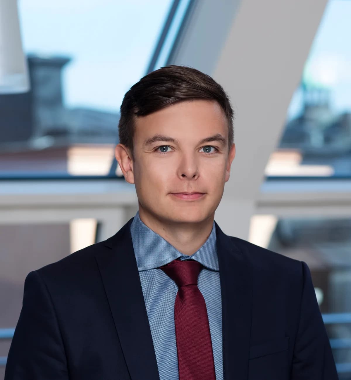 Porträtt av Kristoffer Larson