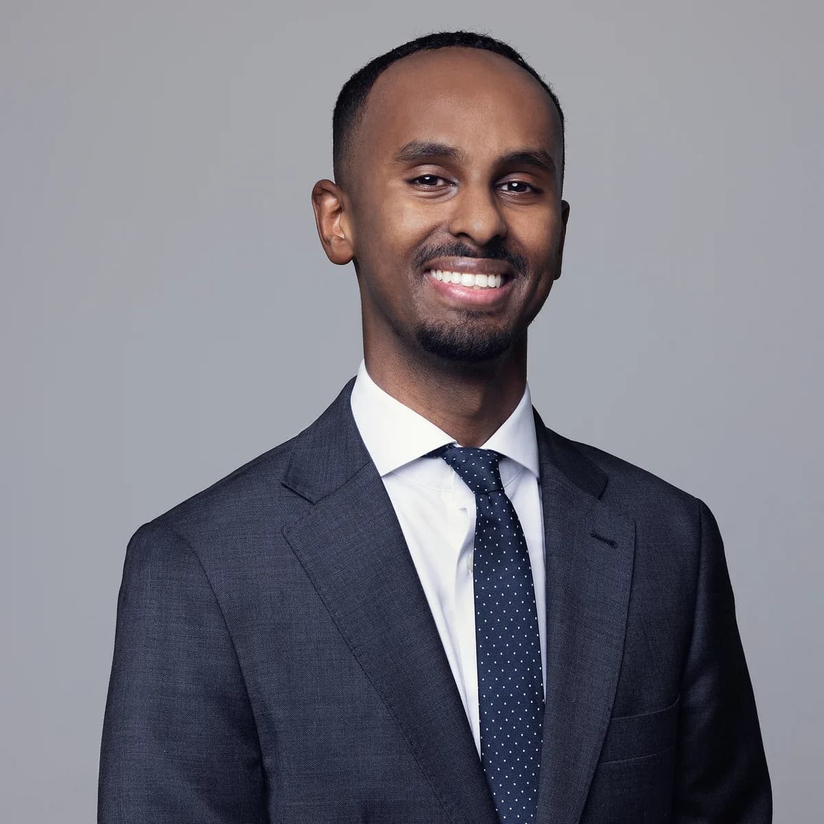 Porträtt av Abdi Mustafa Sheikh
