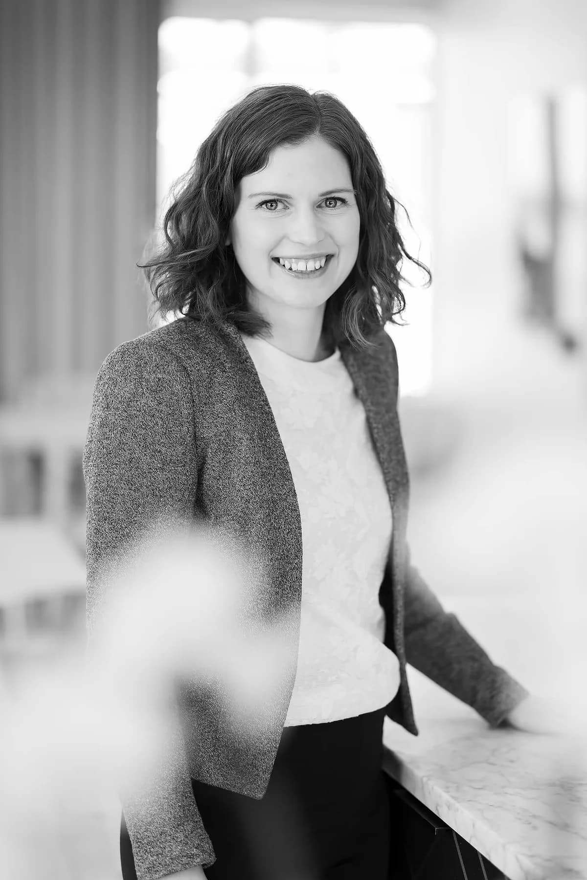 Porträtt av Agnes Domar