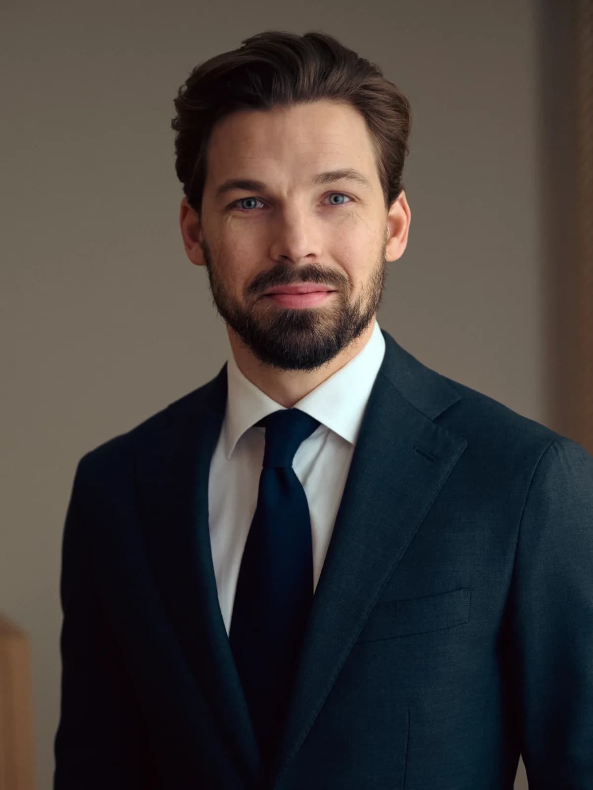 Porträtt av Martin Billing