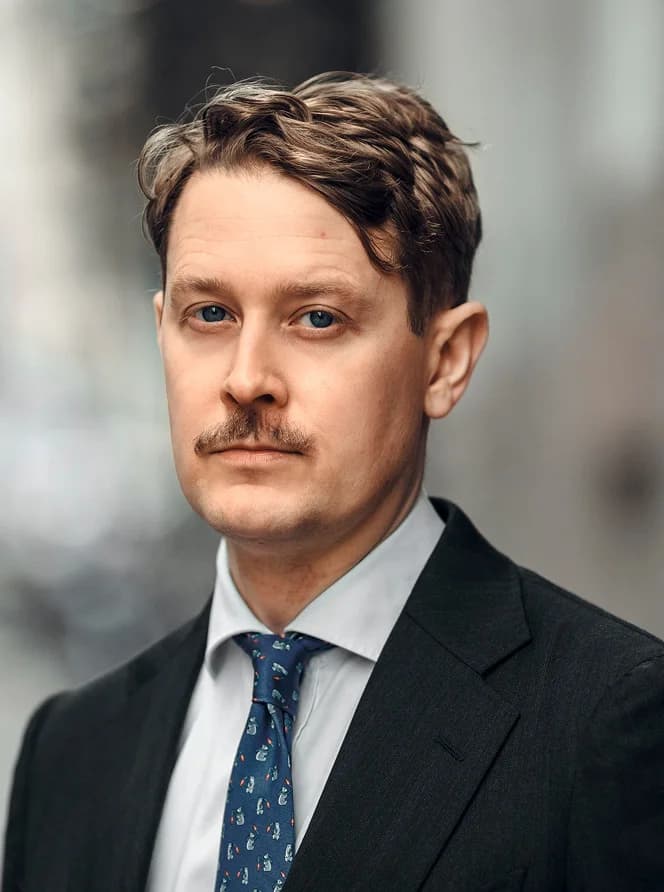 Porträtt av Johan Holmquist