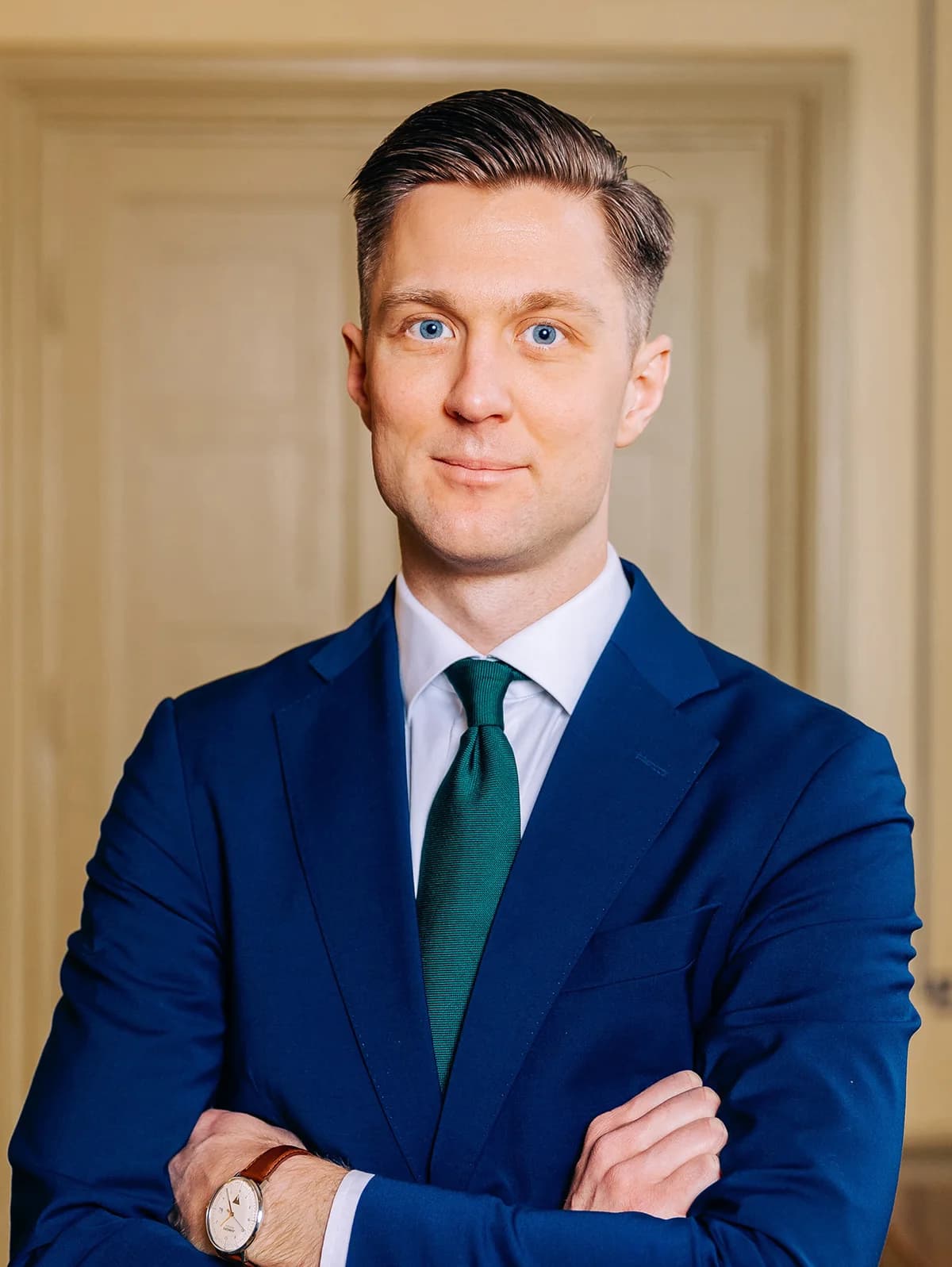 Porträtt av Oliver Linge