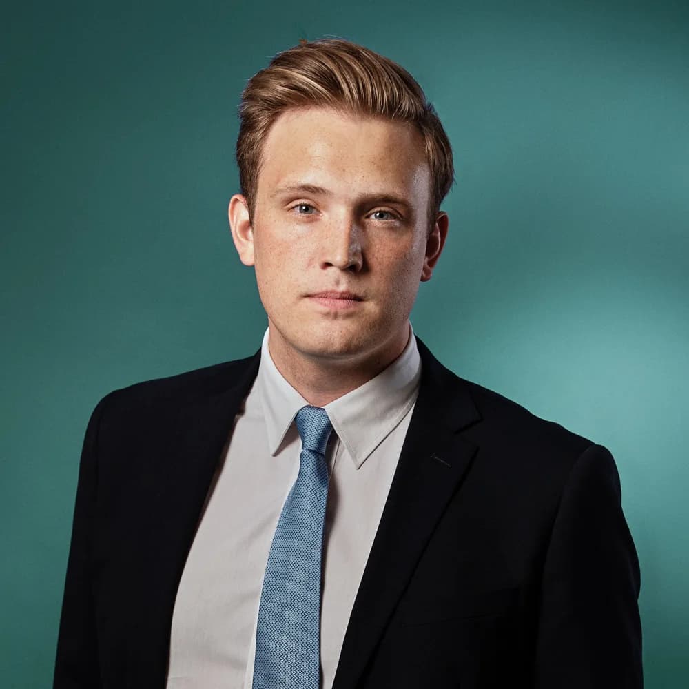 Porträtt av Fredrik Cedervall