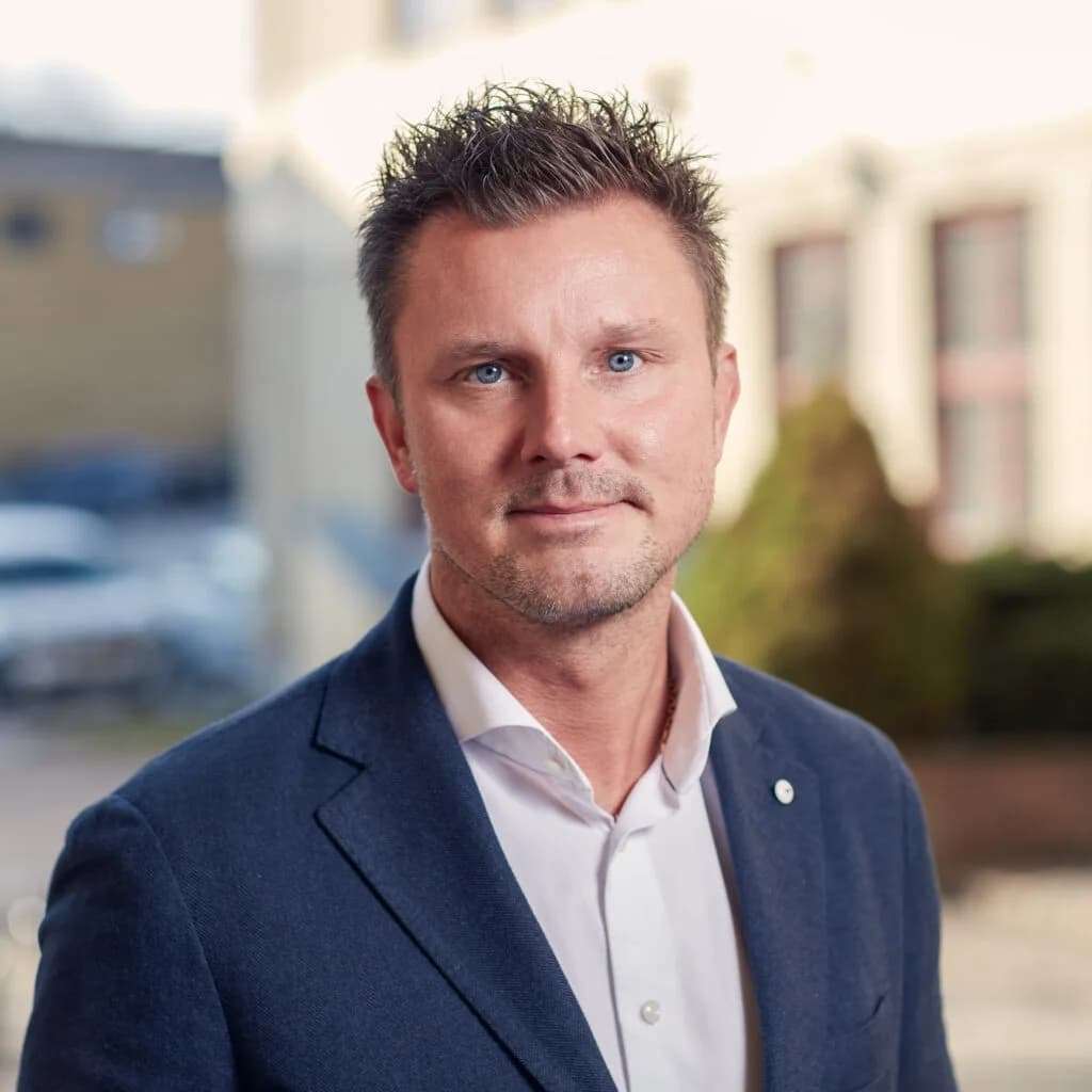 Porträtt av Jens Gentzel