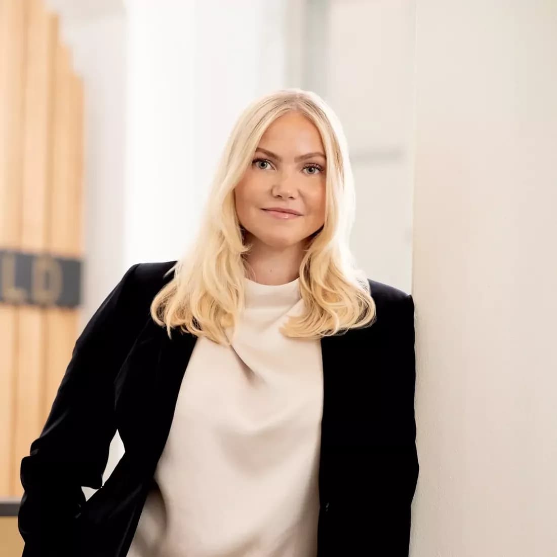Porträtt av den Berg Lisa van