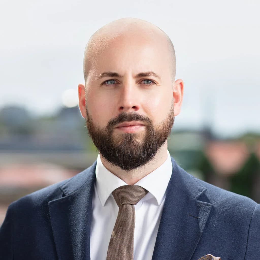 Porträtt av Carl Nyrén