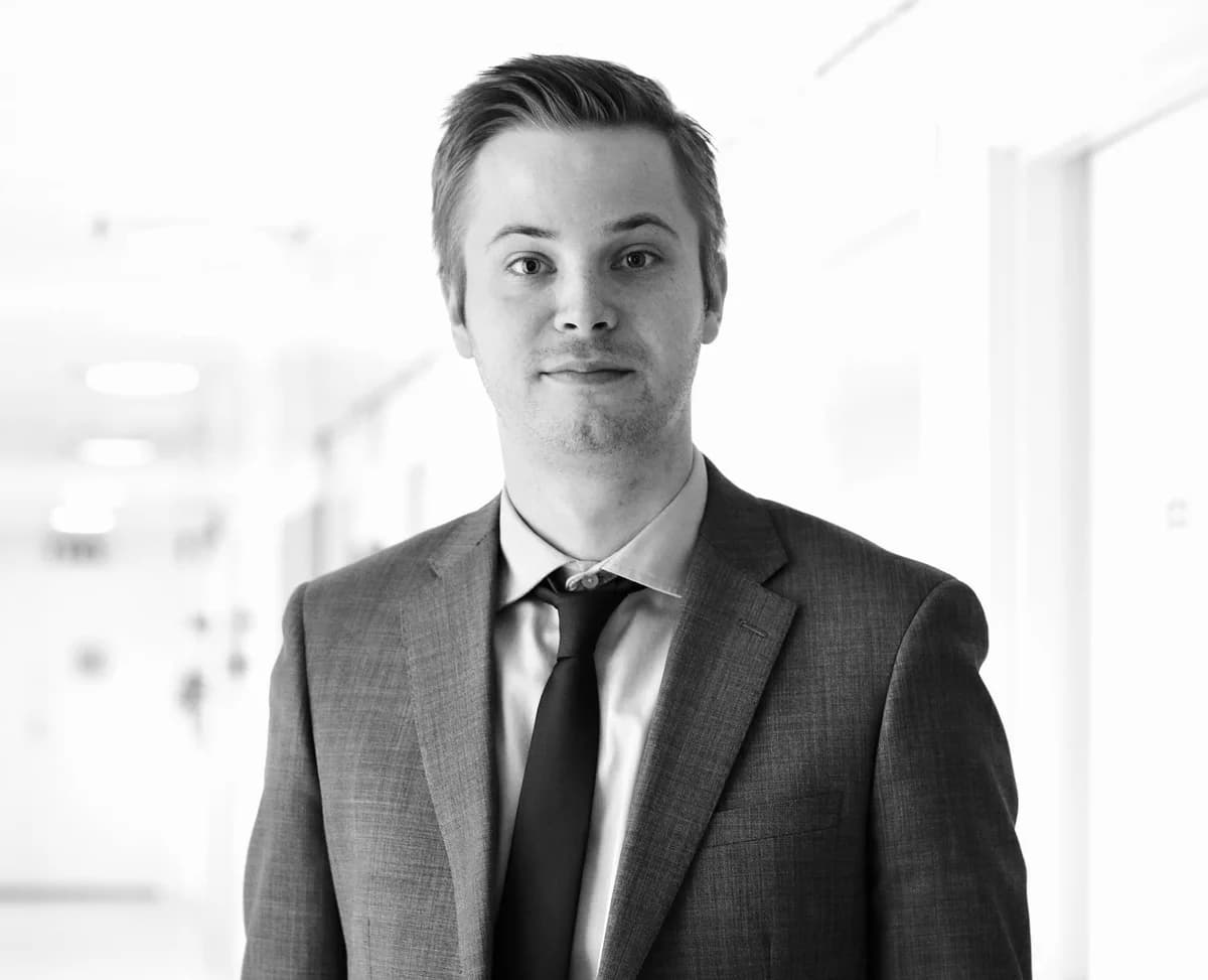 Porträtt av Oskar Hamrin
