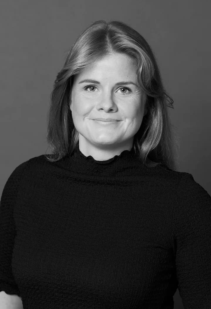 Porträtt av Agnes Baude