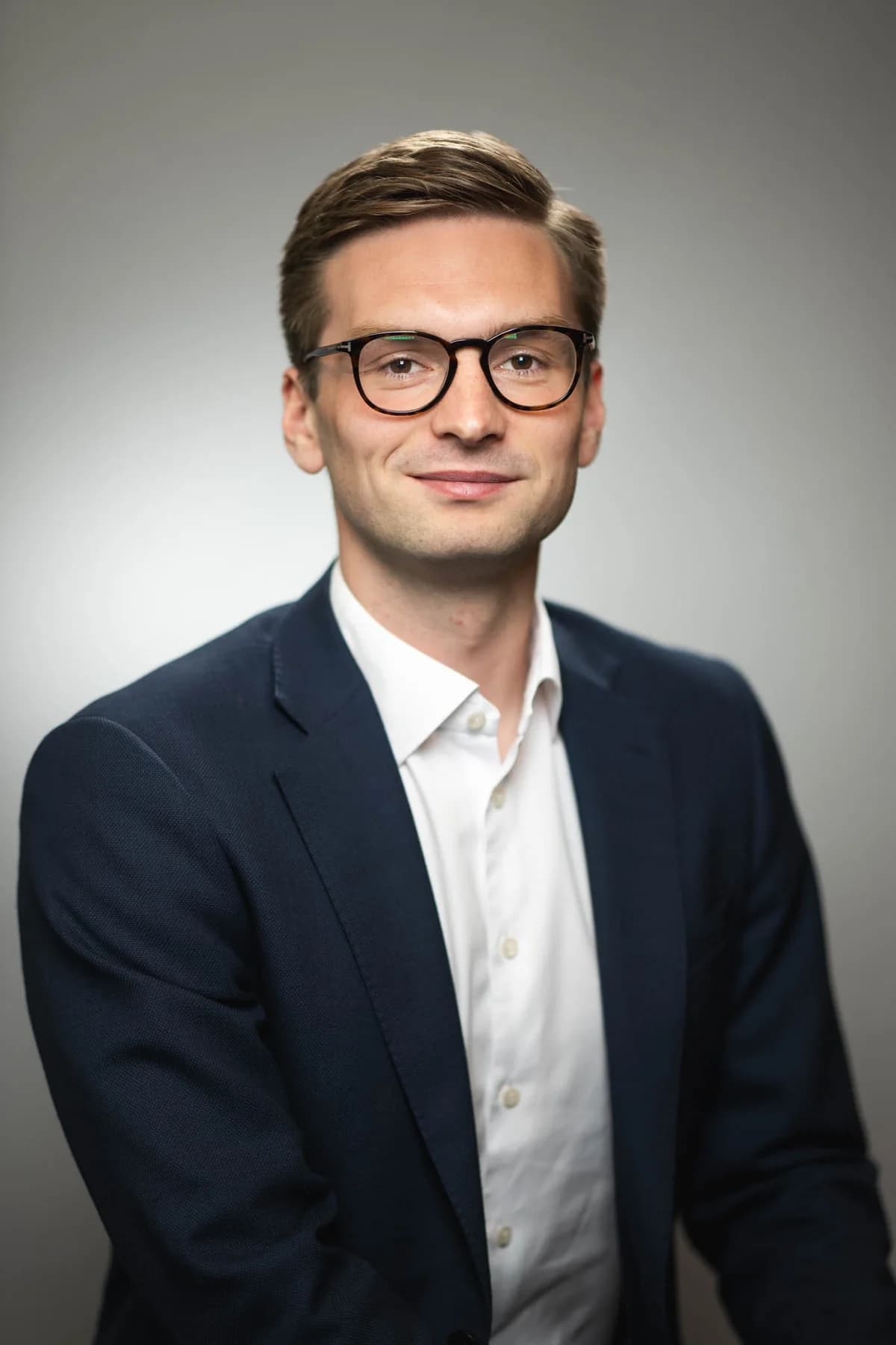 Porträtt av Oscar Liljedahl