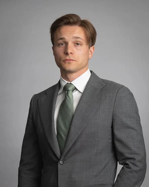 Porträtt av Gustaf Hellberg