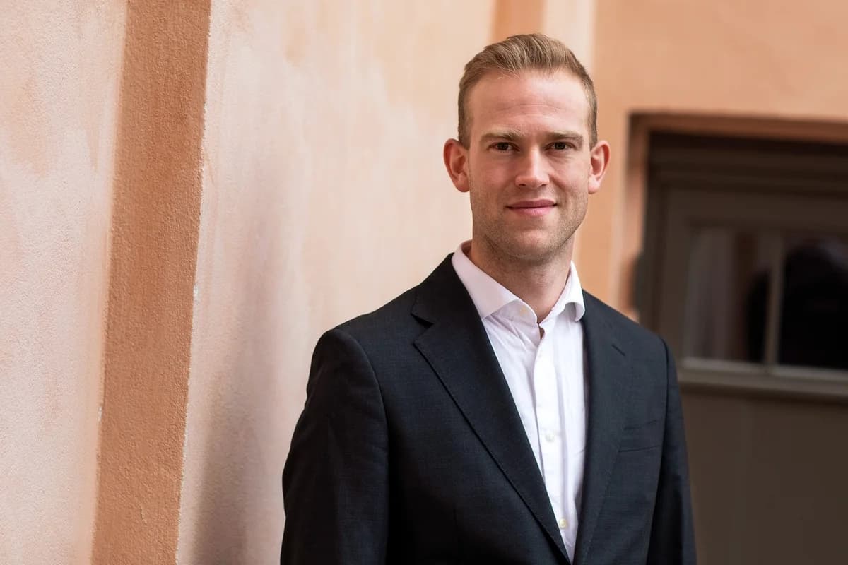 Porträtt av Erik von Essen