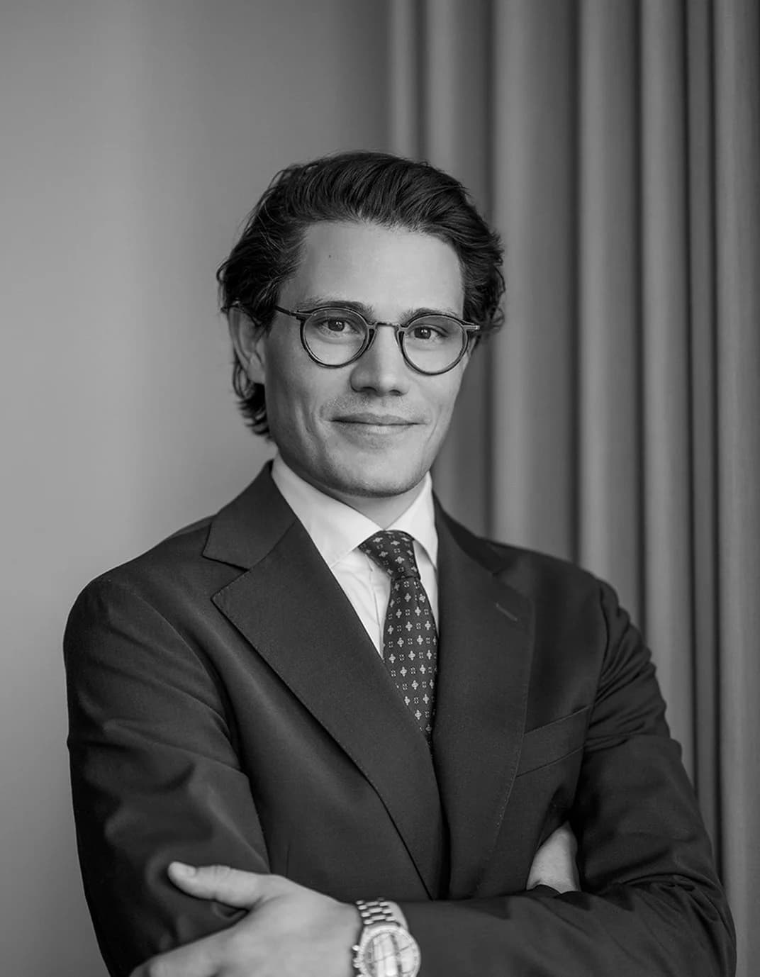 Porträtt av David Bergin