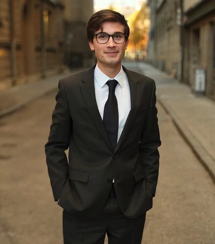 Porträtt av Elias Vahman