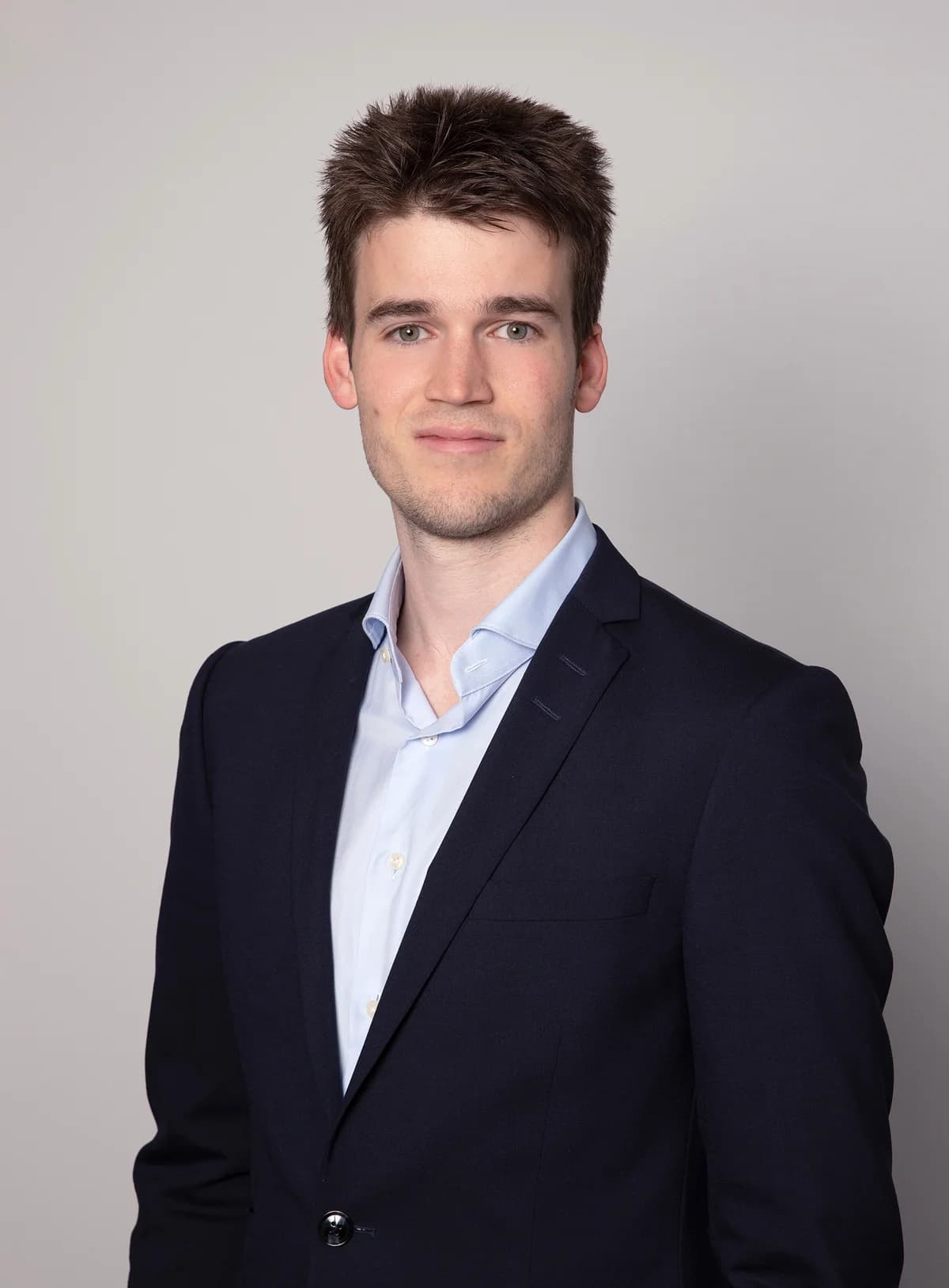 Porträtt av Benjamin von Gohren