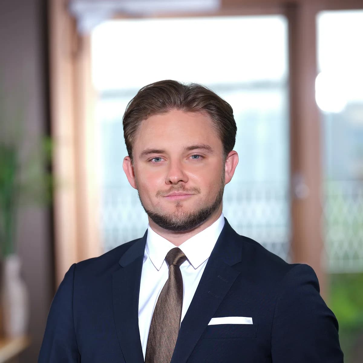 Porträtt av Chris Bastholm
