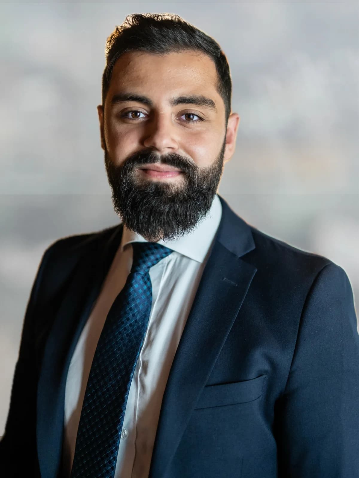 Porträtt av Alfred Khoury