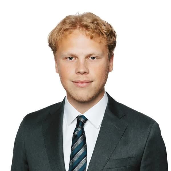 Porträtt av Filip Sahlstedt