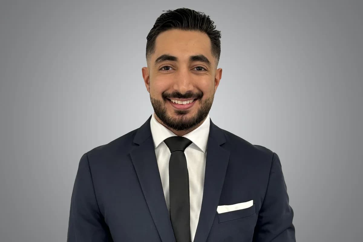 Porträtt av Matay Johannes Gharib