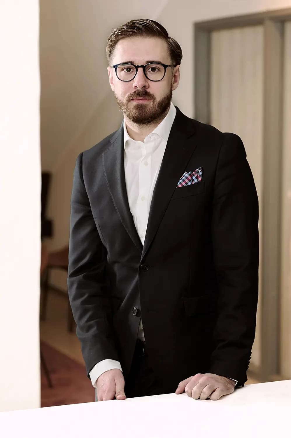 Porträtt av Andreas Kosmidis