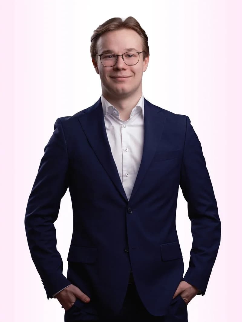 Porträtt av Jakob Beland