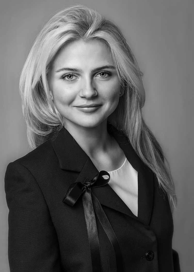 Porträtt av Estelle Ahlström