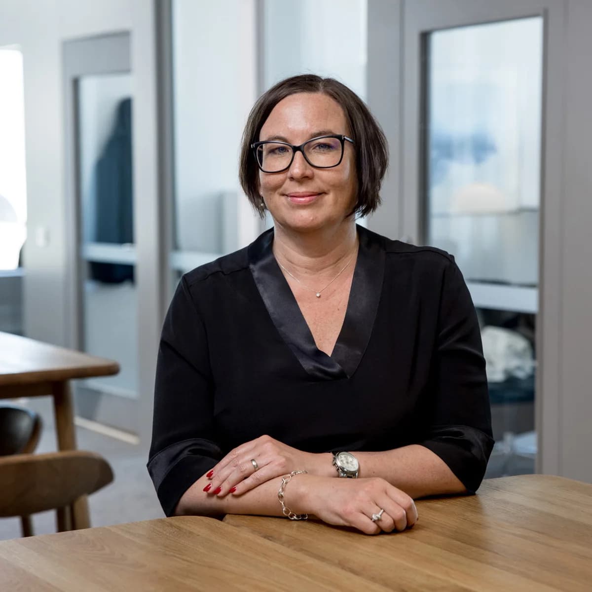 Porträtt av Charlotte Andersson