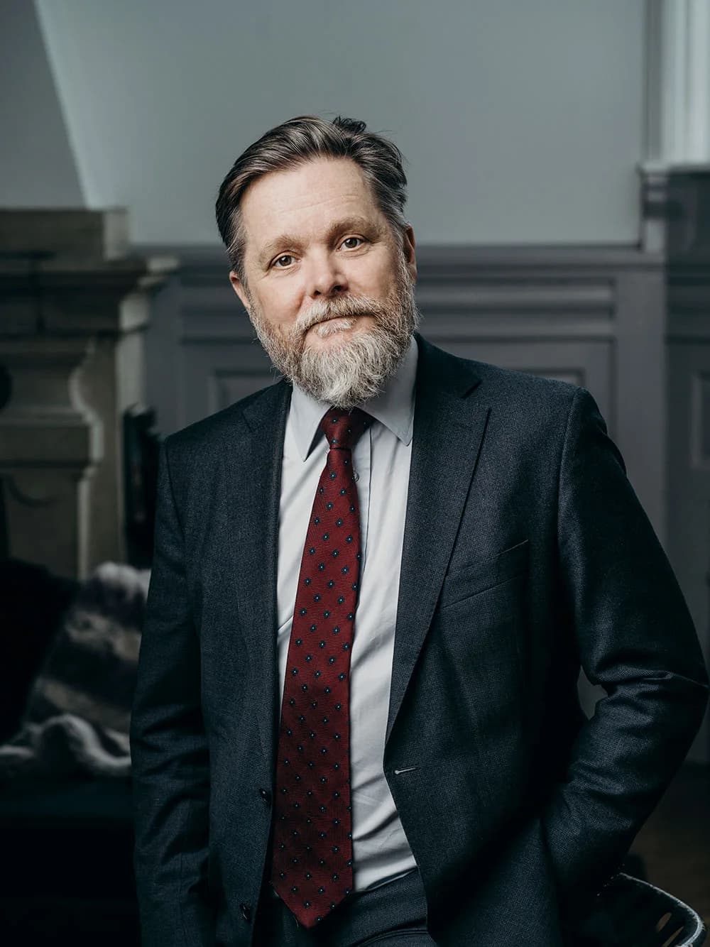 Porträtt av Gunnar Berge Försund