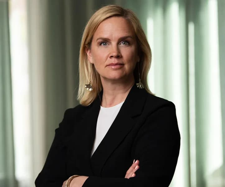 Porträtt av Wikström Anna Hellron