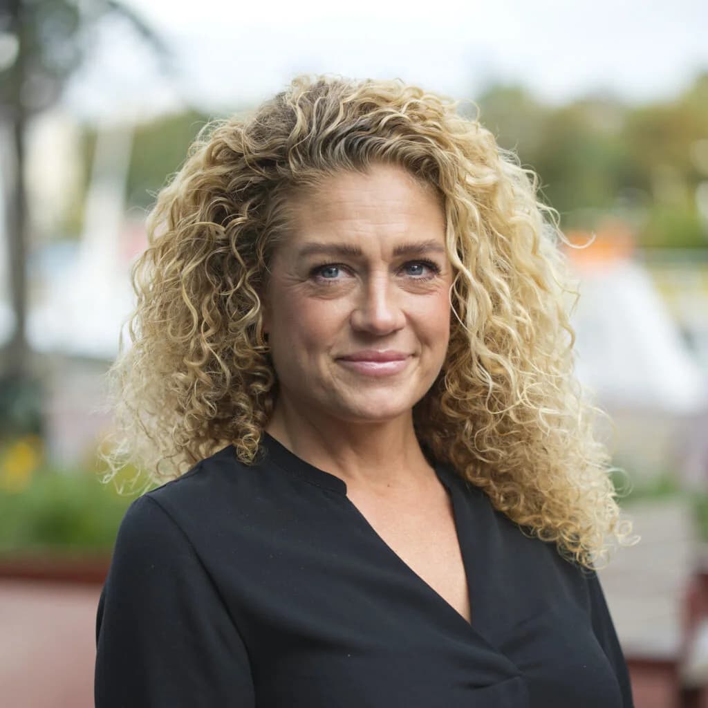 Porträtt av Eva Müller-Hansen