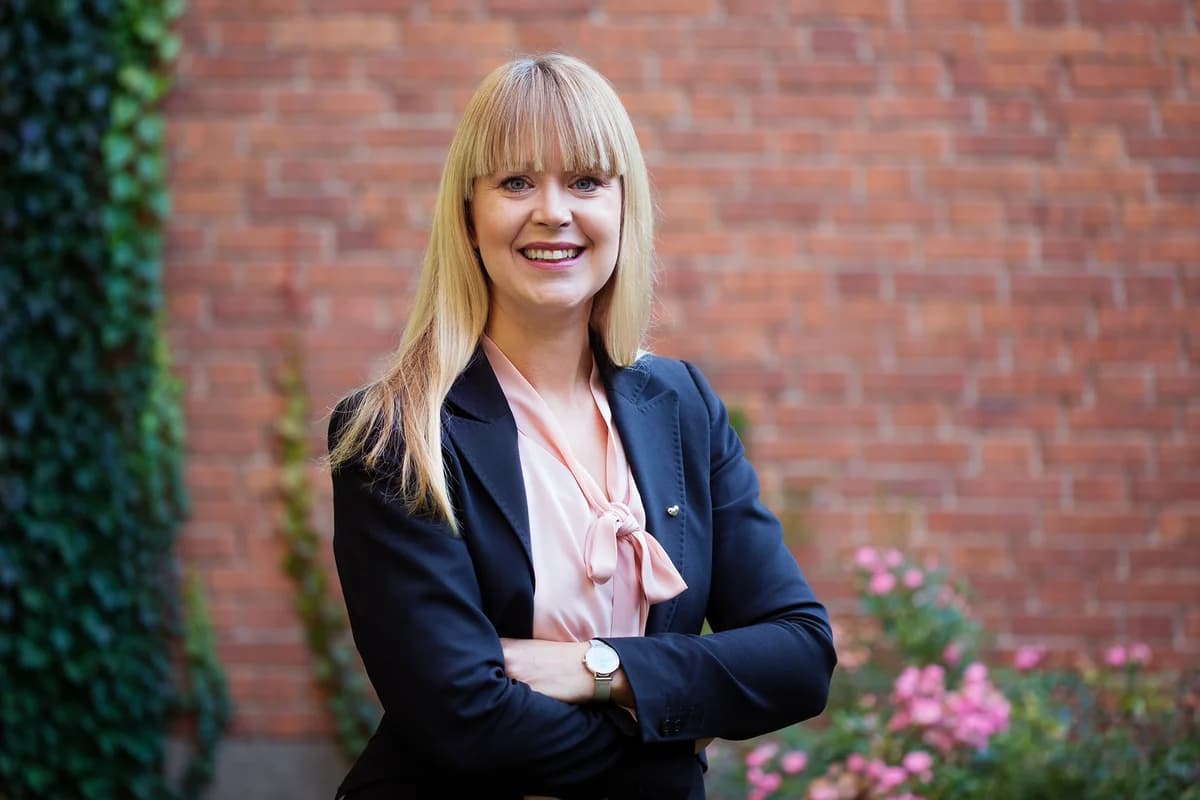 Porträtt av Katrin Björklund