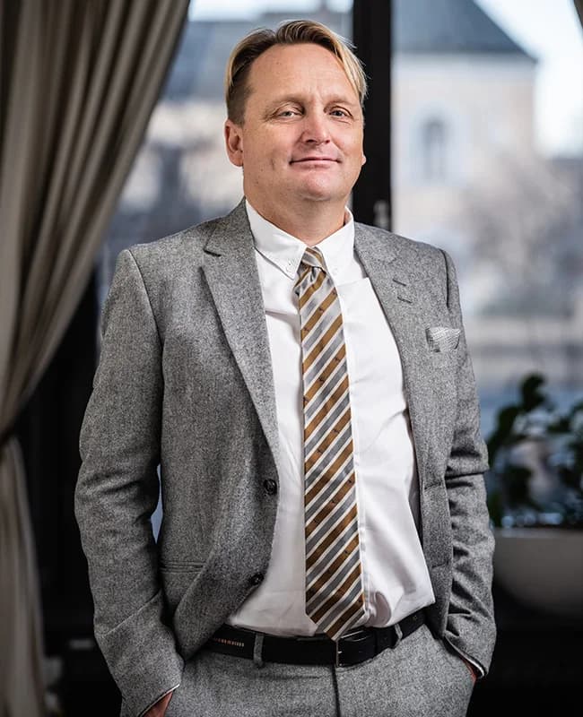Porträtt av Henric Schef