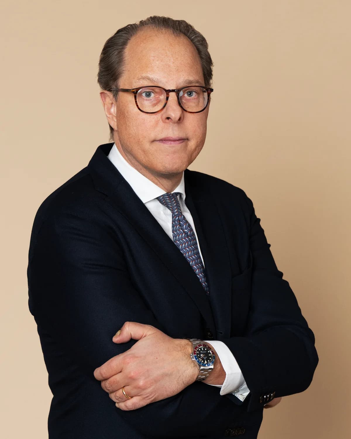 Porträtt av Henrik Nobel