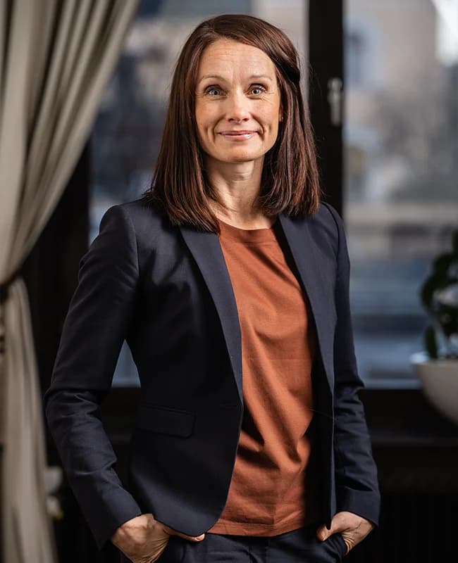 Porträtt av Karin Lindgren