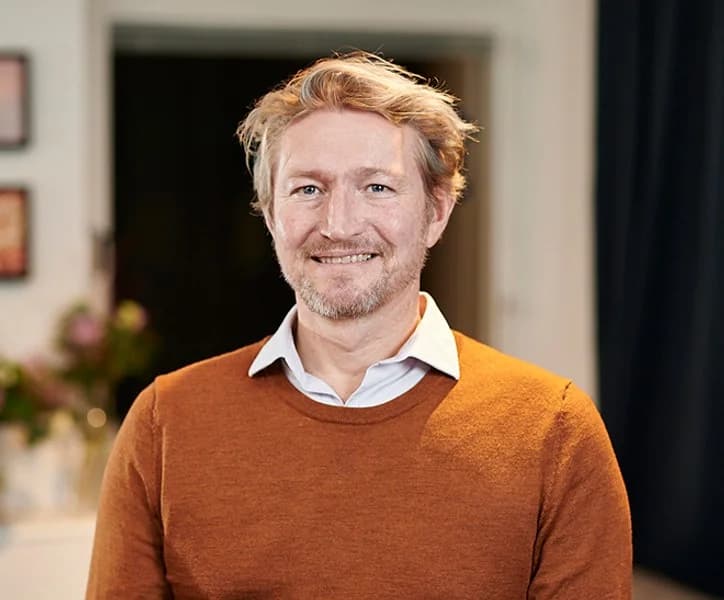 Porträtt av Joachim Erman