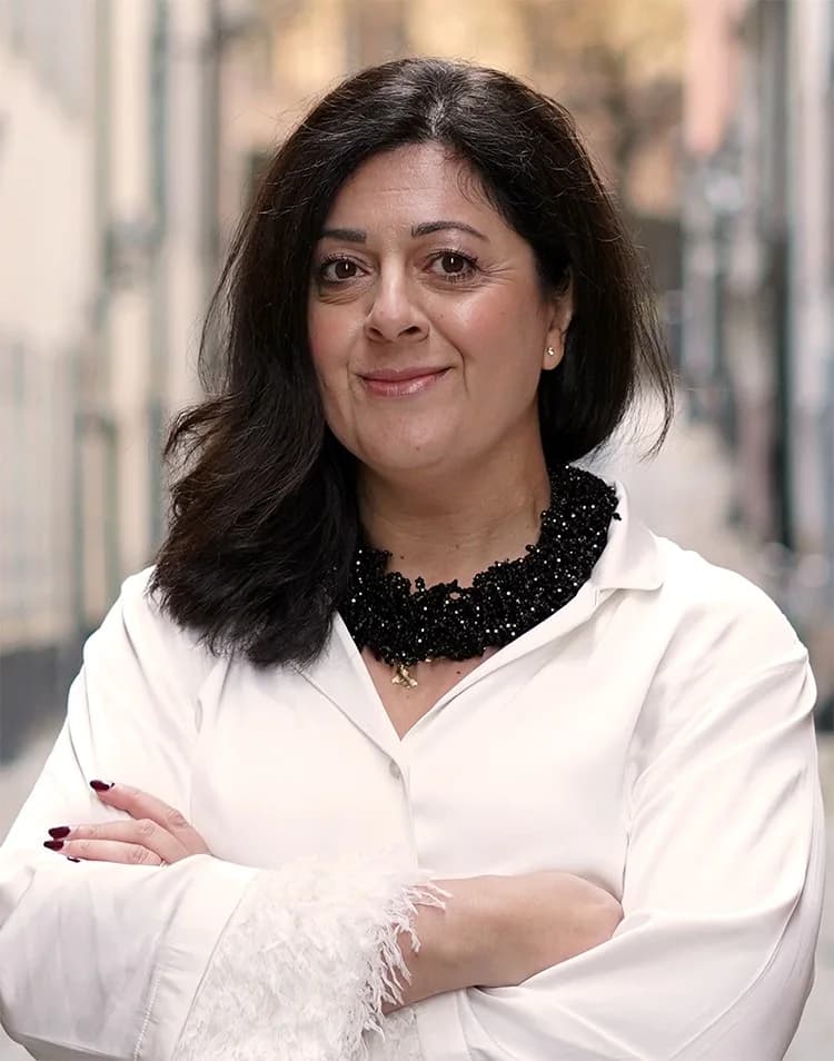 Porträtt av Nadja Hatem
